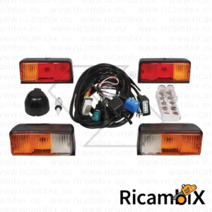 Kit universale impianto luci per trattore con base a 45°