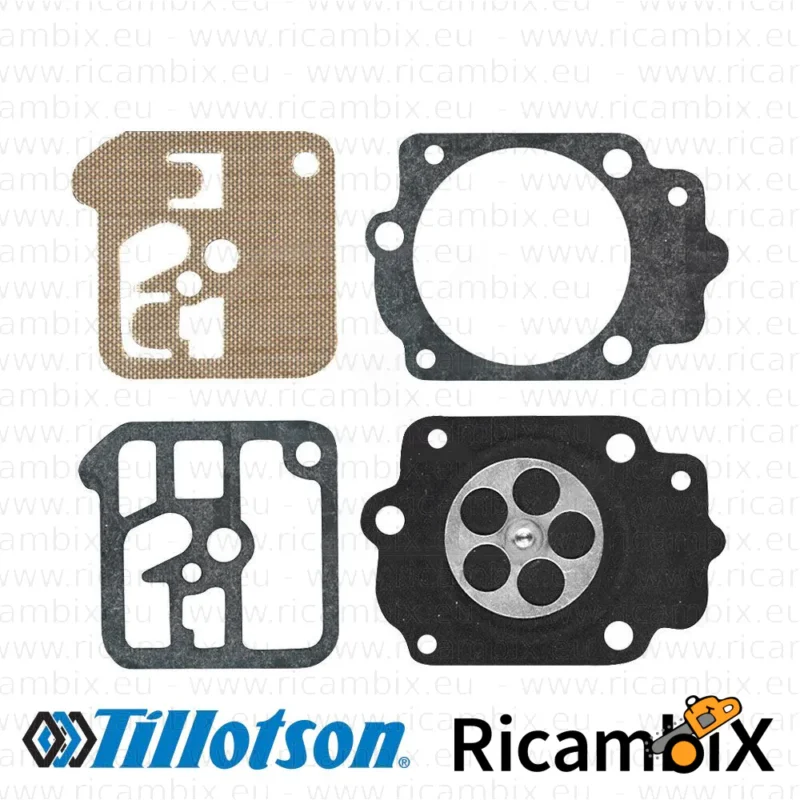 Kit membrane carburatore Stihl 034AVEQ - Rif. Orig. Carburatore 1125 1200 600B - kit originale Tillotson