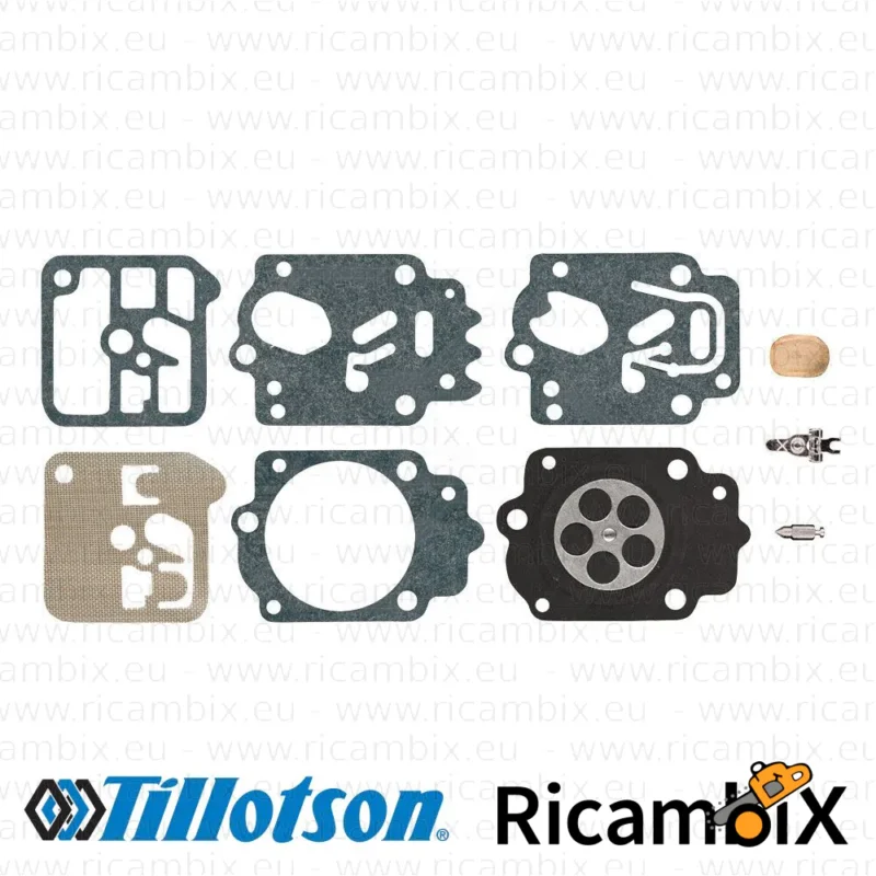 Kit riparazione carburatore Tillotson RK-34HK - originale Tillotson