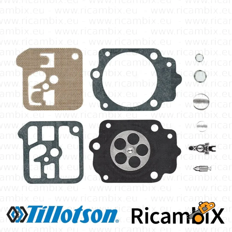 Kit riparazione carburatore Alpina 800 - Rif. Orig. Carburatore 4253040 - kit originale Tillotson
