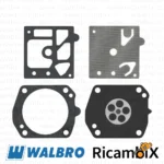 Kit membrane motosega Husqvarna RS 51 - Rif. Orig. Carburatore 503 28 10-16 - kit originale Walbro