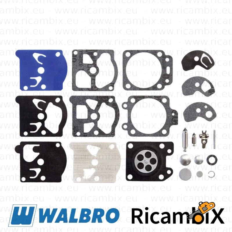 Kit riparazione carburatore decespugliatore Echo SRM 200 BE - Rif. Orig. Carburatore 123-000-09320 - kit originale Walbro