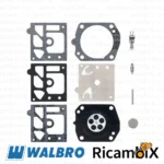 Kit riparazione carburatore motosega Stihl 1128 - Rif. Orig. Carburatore 1128-120-0619 A - kit originale Walbro