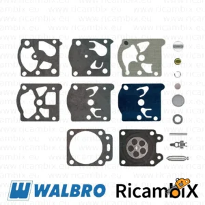 Kit riparazione carburatore tagliabordi McCulloch MAC 60 - Rif. Orig. Carburatore 222209-02 - kit originale Walbro