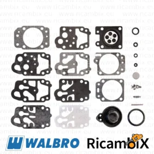 Kit riparazione carburatore decespugliatore Emak 8460 - Rif. Orig. Carburatore 231898 - kit originale Walbro