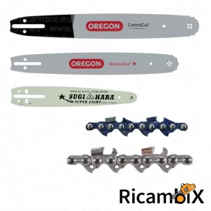 Barre e catene per motoseghe