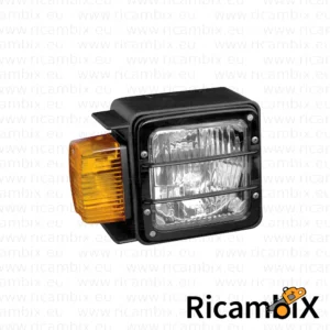 Faro proiettore asimmetrico con freccia - destro