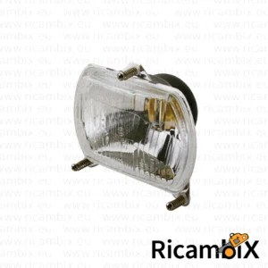 Fanale anteriore asimmetrico ad incasso a 2 luci - destro - sinistro