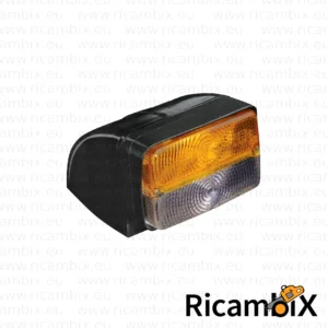 Fanale anteriore 2 luci base scarpetta per Lamborghini - Landini - Massey Ferguson- destro - sinistro - confezione da 2 pezzi