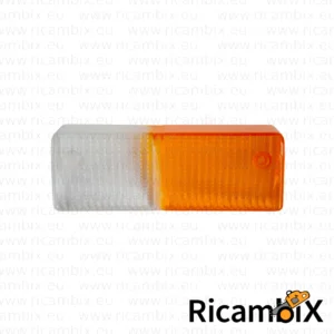 Rodovetro anteriore bianco arancio - sinistro - confezione da 5 pezzi