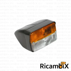 Fanale anteriore con base a scarpetta inclinata 22°